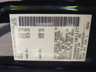 2020 Nissan Maxima SL z VIN 1N4AA6DV2LC385127, wystawiony jako IAAI lot #42319546 z przebiegiem 37 508 mil mil oraz . Historia ofert i sprzedaży dostępna na DreamBid. Obrazek 9.