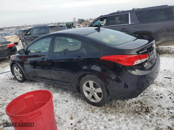2013 Hyundai Elantra GLS PZEV with VIN 5NPDH4AE9DH219687, listed as a Copart auction lot 84676304 with 90,810 mi miles and Clean Title. Bid and sale history available at carsss.com. Image 2.