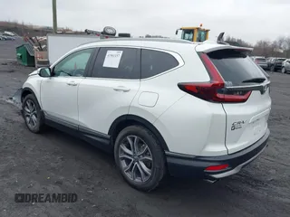 2022 Honda CR-V Touring with VIN 2HKRW2H90NH666001, listed as a IAAI auction lot 41961157 with 31,774 mi miles. Bid and sale history available at carsss.com. Image 3.