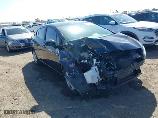 2021 Nissan Versa S with VIN 3N1CN8DVXML917607, listed as a IAAI auction lot 41825270 with 52,764 mi miles. Bid and sale history available at carsss.com. Image 1.