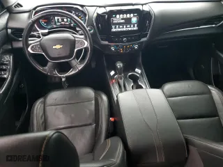 2018 Chevrolet Traverse Premier with VIN 1GNERKKW2JJ214774, listed as a Copart auction lot 87825795 with 100,041 mi miles and Salvage Title. Bid and sale history available at carsss.com. Image 8.