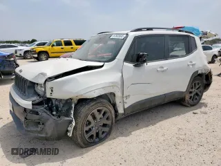 2018 Jeep Renegade Latitude with VIN ZACCJABB9JPJ71501, listed as a Copart auction lot 57803695 with 74,893 mi miles and Salvage title. Bid and sale history available at DreamBid. Image 1.