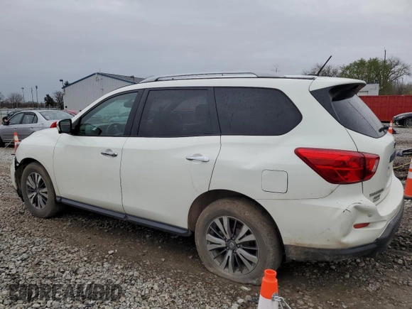 2017 Nissan Pathfinder S z VIN 5N1DR2MM1HC674583, wystawiony jako Copart lot #51873795 z przebiegiem 128 539 mil mil oraz Czysty tytuł • Clean title. Historia ofert i sprzedaży dostępna na DreamBid. Obrazek 2.