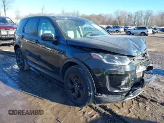 2022 Land Rover Discovery Sport SE with VIN SALCP2FX9NH908392, listed as a IAAI auction lot 41441097 with 34,364 mi miles. Bid and sale history available at carsss.com. Image 1.