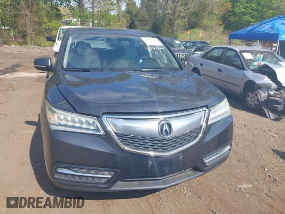 2014 Acura MDX with VIN 5FRYD3H23EB013573, listed as a IAAI auction lot 41524320 with 96,405 mi miles and . Bid and sale history available at DreamBid. Image 12.