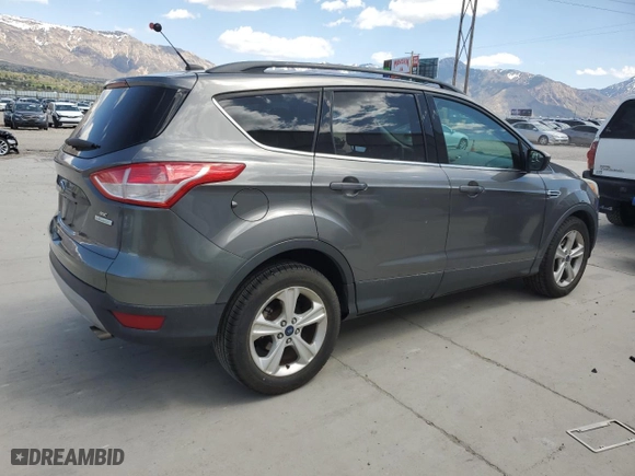 2014 Ford Escape SE with VIN 1FMCU0GX1EUC46345, listed as a Copart auction lot 53738465 with 0 mi miles and Clean Title. Bid and sale history available at carsss.com. Image 3.