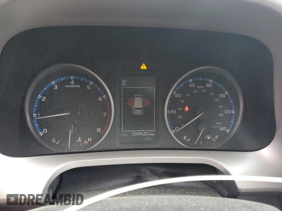 2018 Toyota RAV4 XLE with VIN 2T3RFREV7JW697470, listed as a Copart auction lot 52192305 with 109,420 mi miles and Salvage Title. Bid and sale history available at carsss.com. Image 9.