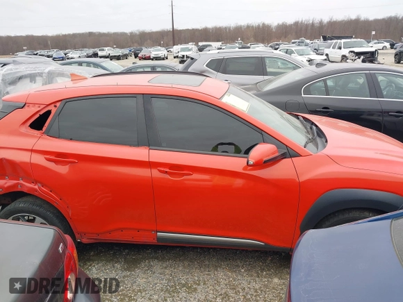 2019 Hyundai Kona Limited with VIN KM8K3CA53KU330542, listed as a IAAI auction lot 41454145 with 64,166 mi miles. Bid and sale history available at carsss.com. Image 14.
