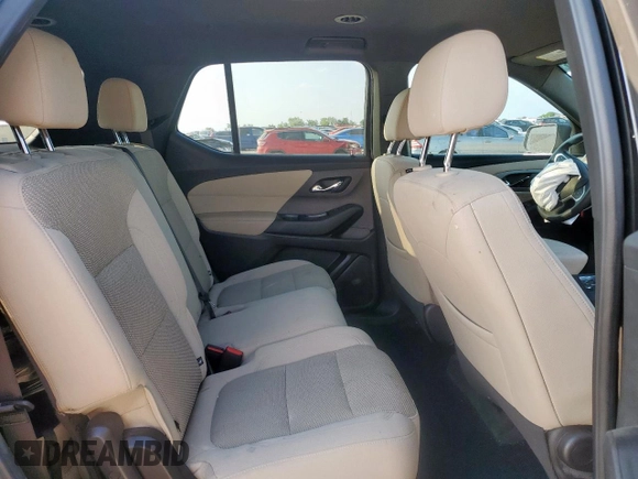 2023 Chevrolet Traverse LS with VIN 1GNERFKW2PJ312848, listed as a Copart auction lot 60497505 with 52,104 mi miles and Salvage title. Bid and sale history available at DreamBid. Image 11.