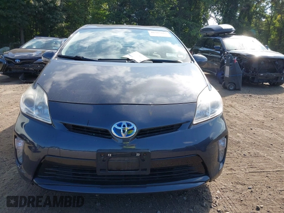2013 Toyota Prius One with VIN JTDKN3DUXD5604950, listed as a IAAI auction lot 40307683 with 43,628 mi miles. Bid and sale history available at carsss.com. Image 12.