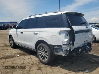 2018 Ford Expedition Limited with VIN 1FMJU2AT7JEA41268, listed as a Copart auction lot 56197295 with 108,066 mi miles and Clean title. Bid and sale history available at DreamBid. Image 2.