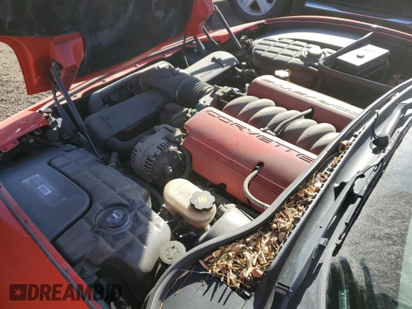 2003 Chevrolet Corvette Z06 with VIN 1G1YY12S635130087, listed as a Copart auction lot 83036504 with 80,712 mi miles and Salvage Title. Bid and sale history available at carsss.com. Image 11.