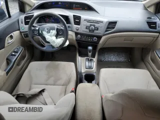 2012 Honda Civic LX with VIN 2HGFB2F56CH590113, listed as a Copart auction lot 51314825 with 168,156 mi miles and Salvage Title. Bid and sale history available at DreamBid. Image 8.