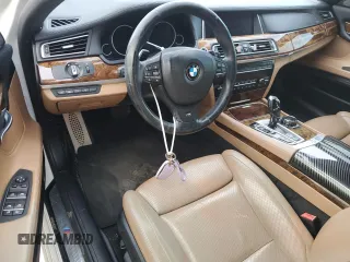 2015 BMW 7 Series 750Li with VIN WBAYE8C56FD780949, listed as a Copart auction lot 85638034 with 95,259 mi miles and Clean Title. Bid and sale history available at carsss.com. Image 8.