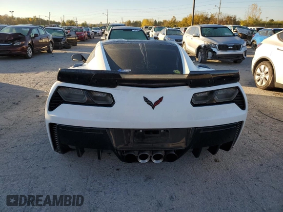 2015 Chevrolet Corvette Z06 1LZ with VIN 1G1YN2D6XF5600852, listed as a Copart auction lot 77619184 with 47,557 mi miles and Clean Title. Bid and sale history available at carsss.com. Image 6.