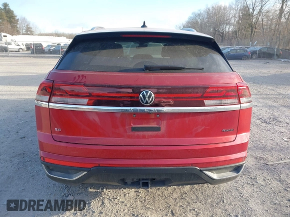 2024 Volkswagen Atlas SE with VIN 1V2KE2CA3RC222942, listed as a IAAI auction lot 41282255 with 16,001 mi miles and . Bid and sale history available at DreamBid. Image 16.