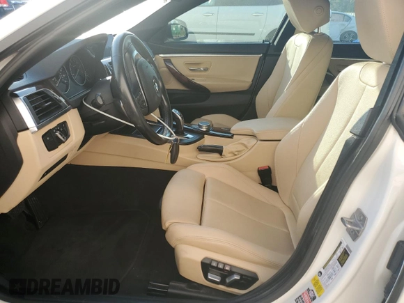 2018 BMW 4 Series 430i with VIN WBA4J1C57JBM10907, listed as a Copart auction lot 61549305 with 122,078 mi miles and Salvage title. Bid and sale history available at DreamBid. Image 7.
