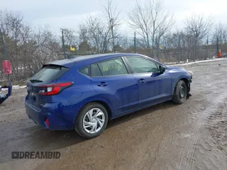 2024 Subaru Impreza with VIN JF1GUABC0R8868343, listed as a IAAI auction lot 41637760 with 1,695 mi miles. Bid and sale history available at carsss.com. Image 4.