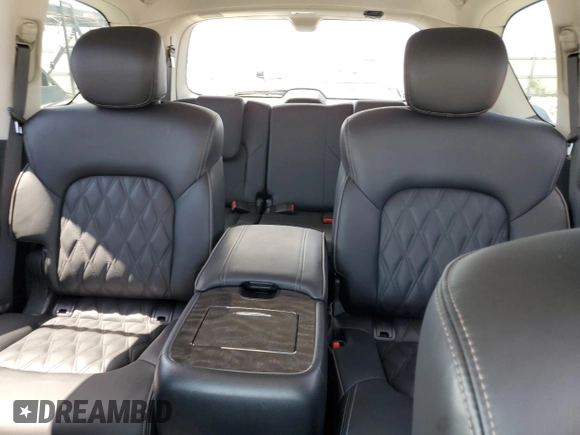 2021 Nissan Armada Platinum with VIN JN8AY2DB5M9791328, listed as a Copart auction lot 61401934 with 30,117 mi miles and Salvage Title. Bid and sale history available at carsss.com. Image 10.