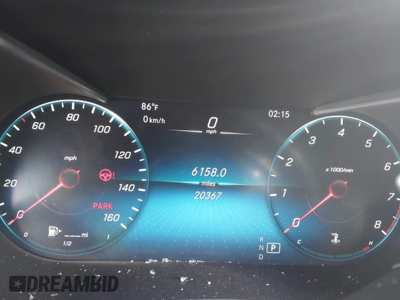 2023 Mercedes-Benz C 300 with VIN W1KWJ8DB9PG118797, listed as a IAAI auction lot 42484011 with 20,367 mi miles and . Bid and sale history available at DreamBid. Image 7.
