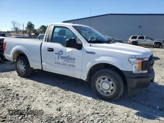 2019 Ford F-150 XL with VIN 1FTMF1CB3KKE88029, listed as a Copart auction lot 38526814 with 99,657 mi miles and Salvage title. Bid and sale history available at DreamBid. Image 4.