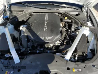 2022 Genesis G70 3.3T with VIN KMTG54TE3NU084590, listed as a Copart auction lot 46709275 with 21,664 mi miles and Salvage title. Bid and sale history available at DreamBid. Image 12.