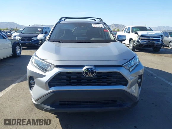 2021 Toyota RAV4 XLE with VIN 2T3W1RFV2MC172029, listed as a IAAI auction lot 41861810 with 78,024 mi miles. Bid and sale history available at carsss.com. Image 12.
