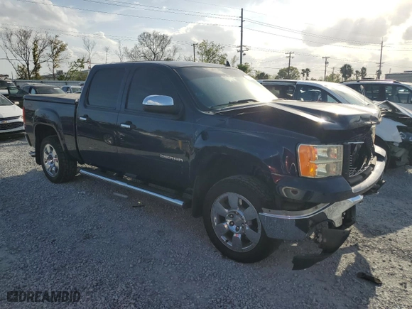 2011 GMC Sierra 1500 SLE with VIN 3GTP1VE06BG181055, listed as a Copart auction lot 47726365 with 129,068 mi miles and Salvage Title. Bid and sale history available at carsss.com. Image 4.