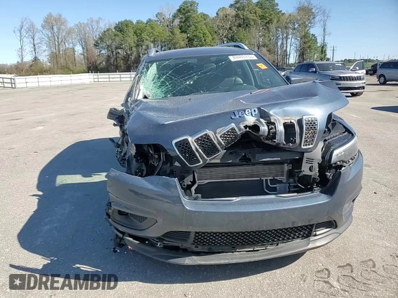2019 Jeep Cherokee Latitude Plus with VIN 1C4PJLLB6KD466814, listed as a Copart auction lot 49403735 with 63,211 mi miles and Salvage Title. Bid and sale history available at DreamBid. Image 11.