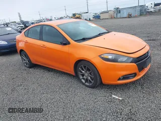 2013 Dodge Dart SXT with VIN 1C3CDFBA7DD310174, listed as a IAAI auction lot 41986493 with 183,390 mi miles and . Bid and sale history available at carsss.com. Image 1.
