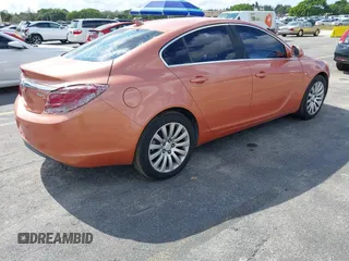 2011 Buick Regal CXL RL1 with VIN 2G4GN5EC7B9182235, listed as a IAAI auction lot 41498498 with 156,123 mi miles and . Bid and sale history available at DreamBid. Image 4.