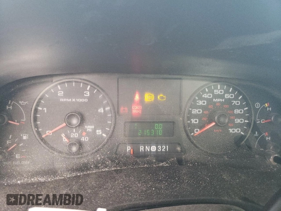 2007 Ford F-250 XL with VIN 1FTSF21P97EB07964, listed as a Copart auction lot 40119684 with 215,318 mi miles and Salvage Title. Bid and sale history available at DreamBid. Image 9.