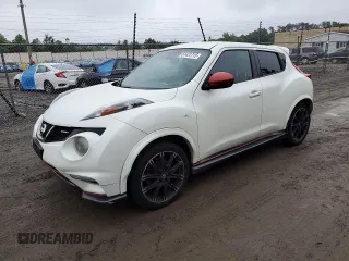 2014 Nissan Juke Nismo with VIN JN8AF5MV0ET363429, listed as a Copart auction lot 61431715 with 130,633 mi miles and Clean title. Bid and sale history available at DreamBid. Image 1.
