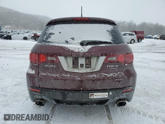 2011 Acura RDX with VIN 5J8TB1H22BA006304, listed as a Copart auction lot 45846075 with 139,064 mi miles and Salvage Title. Bid and sale history available at carsss.com. Image 6.