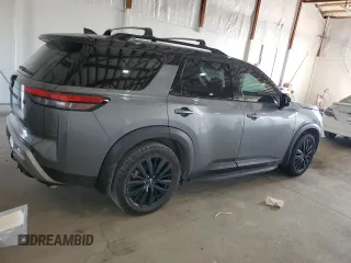 2022 Nissan Pathfinder Platinum with VIN 5N1DR3DK0NC215464, listed as a Copart auction lot 55398925 with 85,302 mi miles and Salvage title. Bid and sale history available at DreamBid. Image 3.