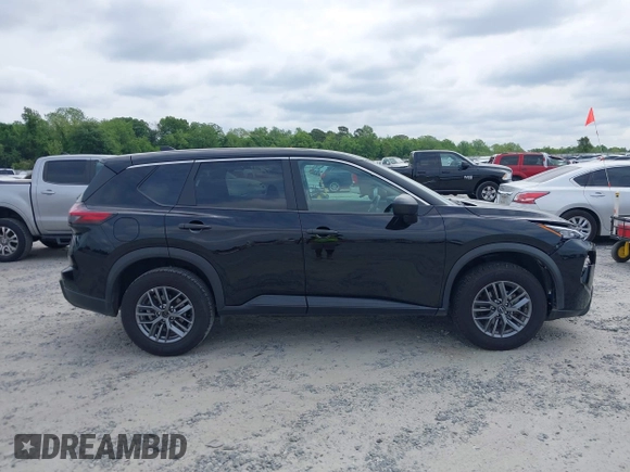 2024 Nissan Rogue S with VIN 5N1BT3AB4RC682325, listed as a IAAI auction lot 42120062 with 41,840 mi miles. Bid and sale history available at carsss.com. Image 13.