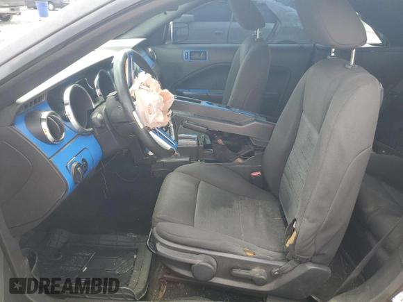 2006 Ford Mustang Standard with VIN 1ZVFT84N865126752, listed as a Copart auction lot 57160965 with Not provided miles and Salvage title. Bid and sale history available at DreamBid. Image 7.