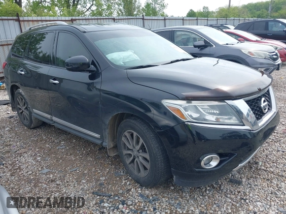 2015 Nissan Pathfinder SL z VIN 5N1AR2MM1FC604288, wystawiony jako IAAI lot #42152593 z przebiegiem 175 874 mil mil oraz . Historia ofert i sprzedaży dostępna na DreamBid. Obrazek 1.