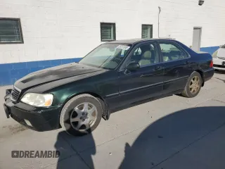 2002 Acura RL with VIN JH4KA96522C006931, listed as a Copart auction lot 55517035 with 140,035 mi miles and Salvage title. Bid and sale history available at DreamBid. Image 1.