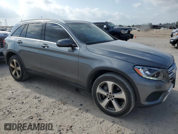 2019 Mercedes-Benz GLC with VIN WDC0G4JB9KV132029, listed as a Copart auction lot 53781225 with 105,750 mi miles and Clean Title. Bid and sale history available at carsss.com. Image 4.