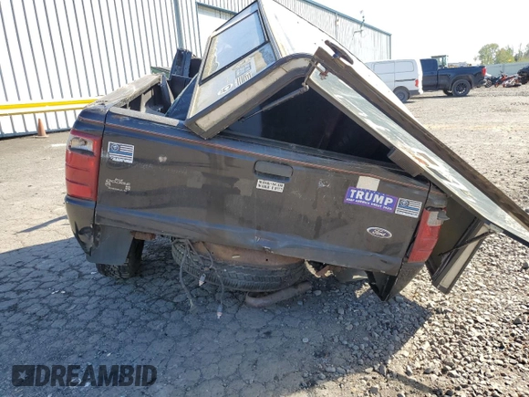 2003 Ford Ranger XL with VIN 1FTYR10UX3TA19062, listed as a Copart auction lot 53805185 with 134,982 mi miles and Salvage title. Bid and sale history available at DreamBid. Image 6.