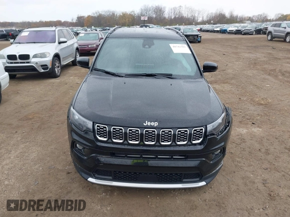 2024 Jeep Compass Limited z VIN 3C4NJDCN1RT141824, wystawiony jako IAAI lot #40741507 z przebiegiem 3 028 mil mil oraz . Historia ofert i sprzedaży dostępna na DreamBid. Obrazek 12.