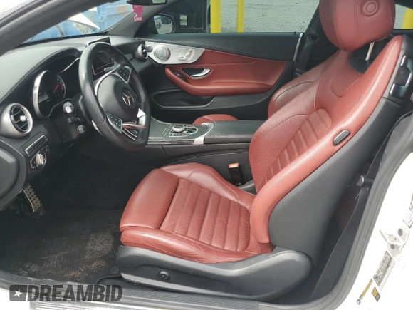 2018 Mercedes-Benz C 43 AMG with VIN WDDWJ6EB6JF650850, listed as a Copart auction lot 52498635 with 122,994 mi miles and Salvage title. Bid and sale history available at DreamBid. Image 7.