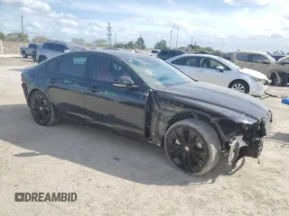 2023 Jaguar XF R-Dynamic SE with VIN SAJBL4GX8PCY93183, listed as a Copart auction lot 46219455 with 15,109 mi miles and Non Repairable. Bid and sale history available at carsss.com. Image 4.
