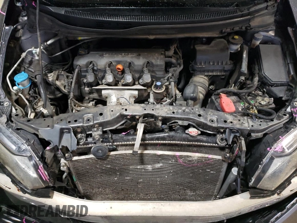 2015 Honda Civic Sedan LX with VIN 19XFB2E52FE023025, listed as a Copart auction lot 50225625 with 187,307 mi miles and Clean Title. Bid and sale history available at carsss.com. Image 11.