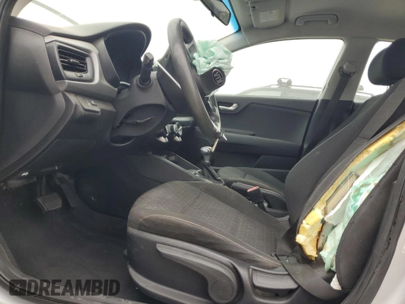 2020 Kia Rio LX with VIN 3KPA24AD7LE352849, listed as a Copart auction lot 88843725 with 80,805 mi miles and Salvage Title. Bid and sale history available at carsss.com. Image 7.