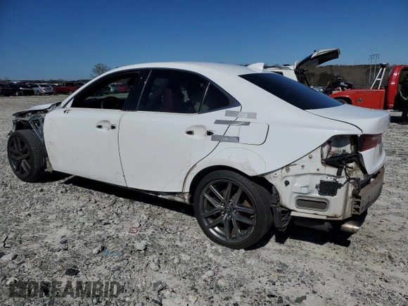 2014 Lexus IS 350 with VIN JTHBE1D21E5009312, listed as a Copart auction lot 48929275 with 178,023 mi miles and Salvage Title. Bid and sale history available at carsss.com. Image 2.