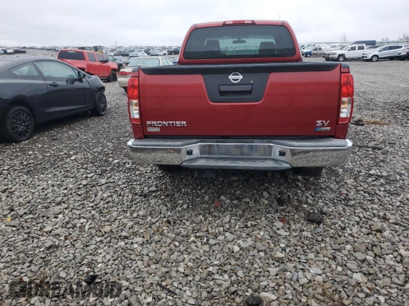 2017 Nissan Frontier SV with VIN 1N6DD0CU3HN719209, listed as a Copart auction lot 85521784 with 116,949 mi miles and Salvage title. Bid and sale history available at DreamBid. Image 6.