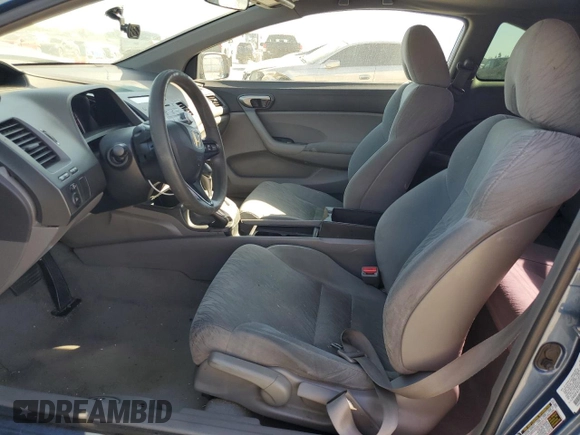 2007 Honda Civic Cpe LX with VIN 2HGFG12657H563632, listed as a Copart auction lot 73558664 with 166,144 mi miles and Salvage Title. Bid and sale history available at carsss.com. Image 7.