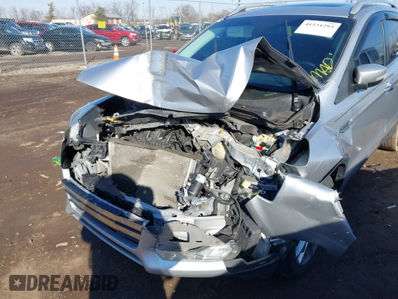 2015 Ford Escape Titanium with VIN 1FMCU0J93FUC02844, listed as a IAAI auction lot 41531293 with 115,392 mi miles and . Bid and sale history available at DreamBid. Image 6.